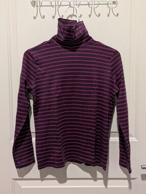LL Bean 100% Supima Cotton Turtleneck Sweater